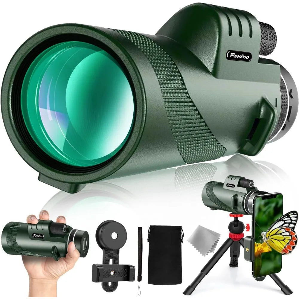 YTYIN Monocular Telescope HD With Smartphone Adapter