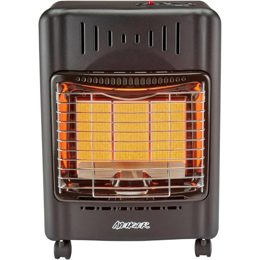 Avenger Portable Propane Radiant Cabinet Heater With Safety Shut Off