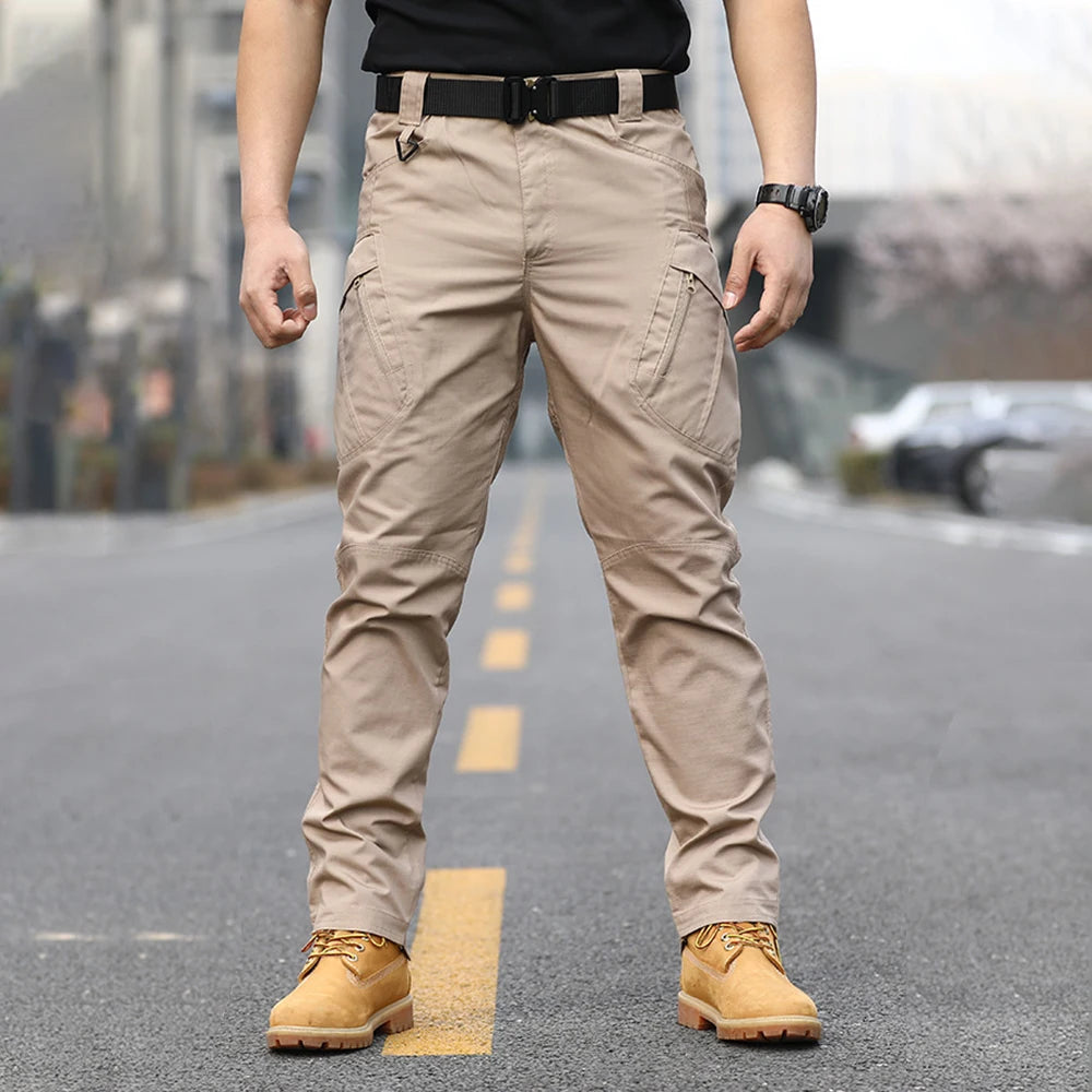 IX9 Tactical Cargo Pants For Men Four Seasons Outdoor Camouflage
