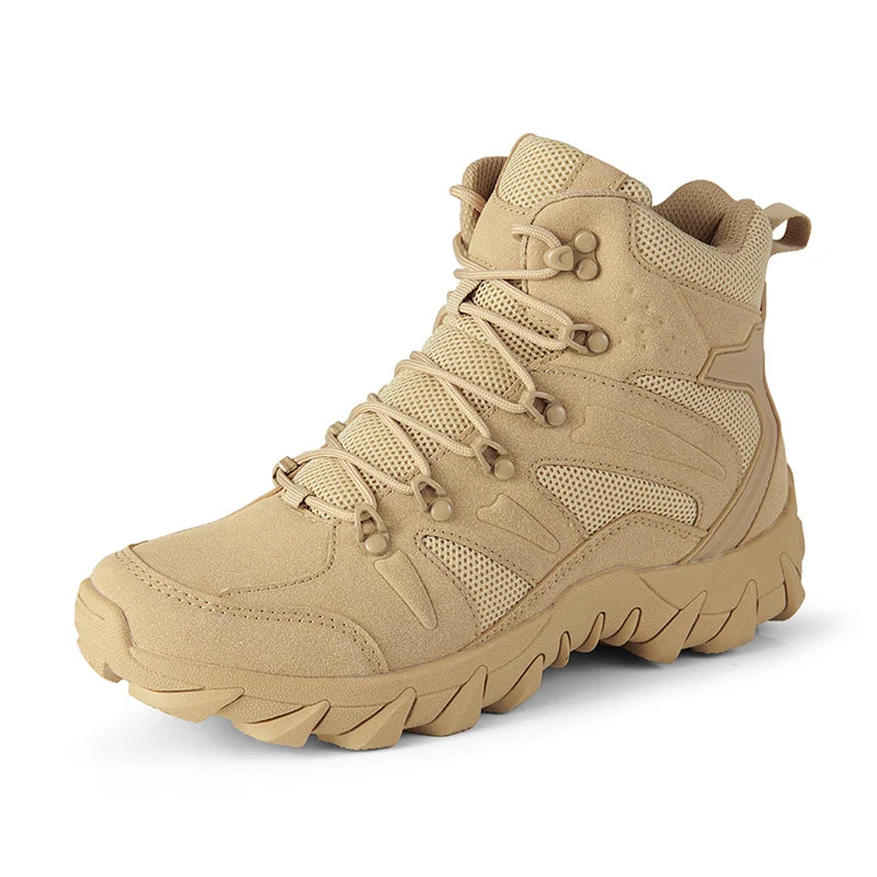 PHERON CN Upgraded Combat Training Boots For Outdoors Hiking Shoes Men