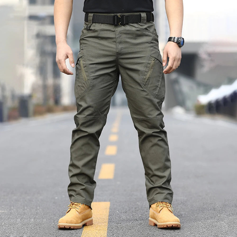 IX9 Tactical Cargo Pants For Men Four Seasons Outdoor Camouflage