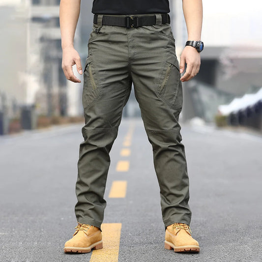 IX9 Tactical Cargo Pants For Men Four Seasons Outdoor Camouflage