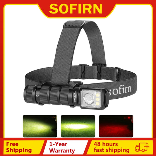 Sofirn HS42 2100lm USB C Rechargeable Headlamp