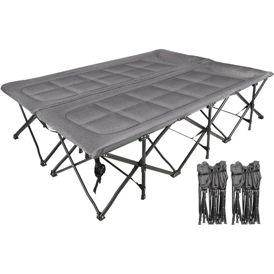 XMSJ Heavy Duty Camping Cots Portable for Indoor Office Use