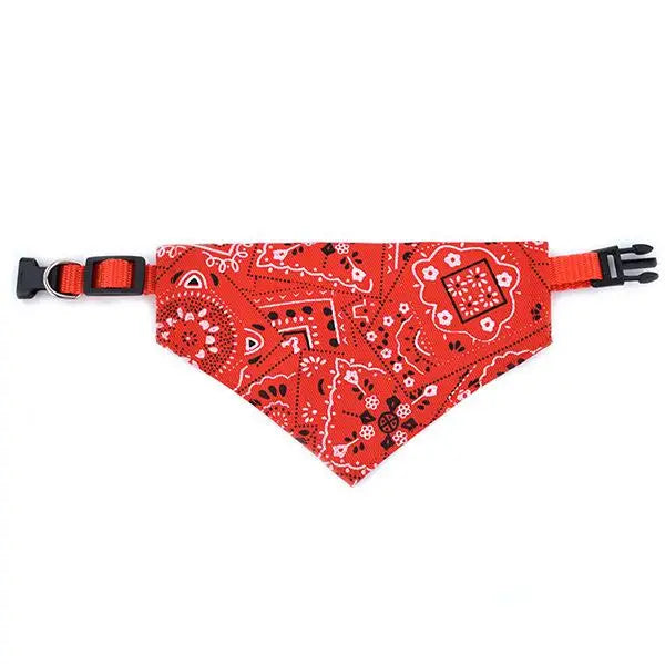 Cat Collar Lovely Adjustable Bandana Scarf For Pets