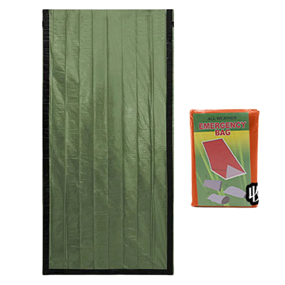 Shunmaii Portable Waterproof Emergency Survival Sleeping Bag Bivy Sack