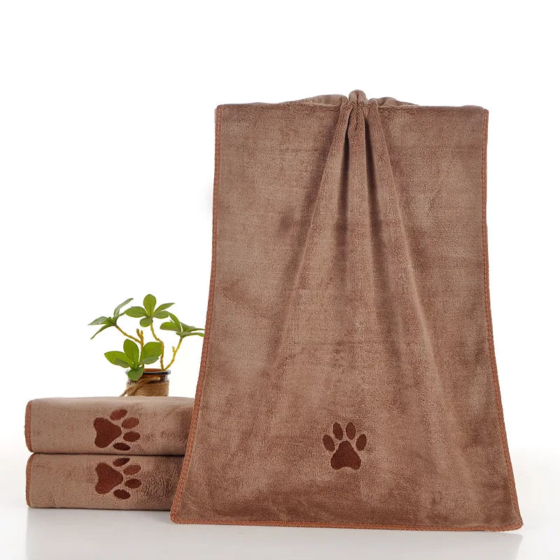 Pet Towel Microfiber Absorbent Quick Dry For Dogs And Cats