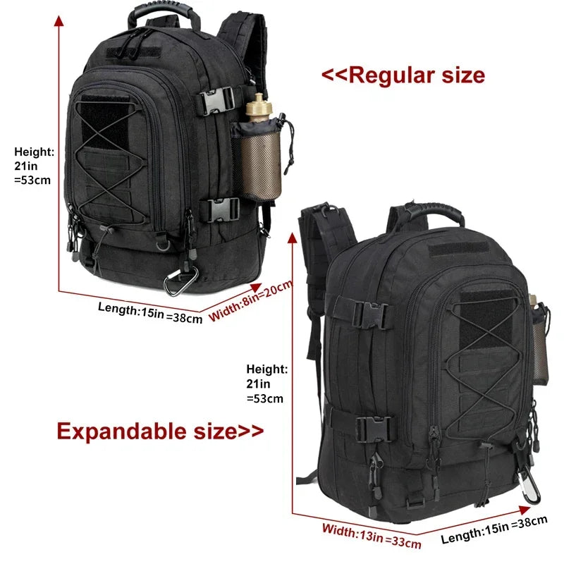 Q Tactical Unisex Water Resistant Outdoor Travel Laptop Backpack