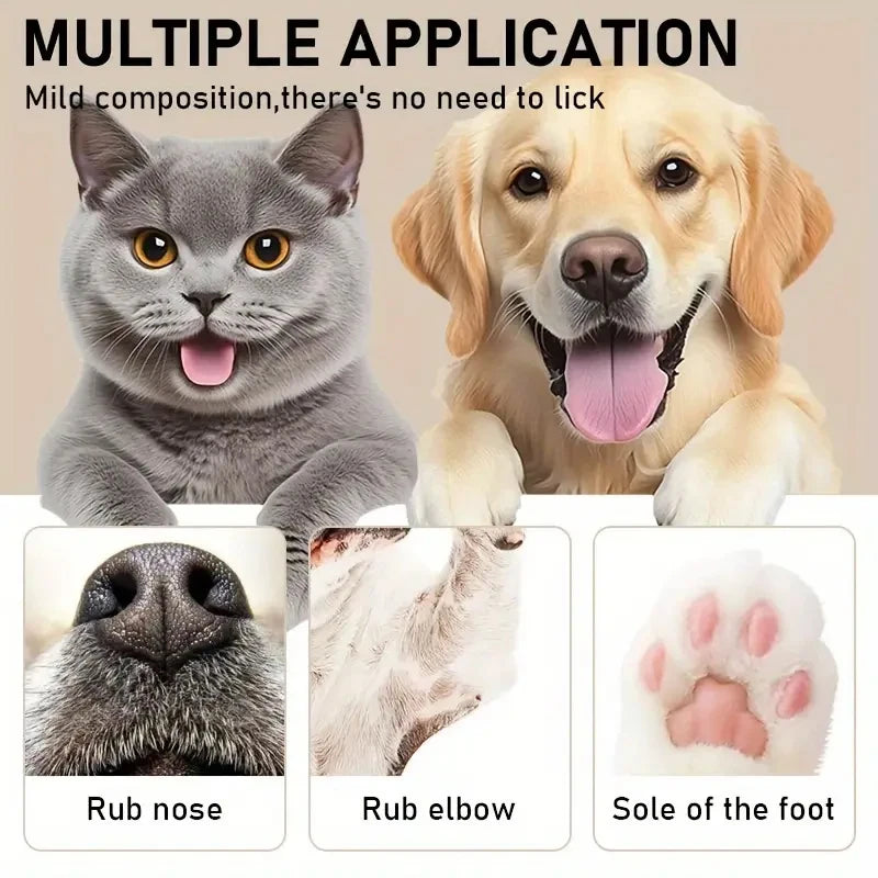 Dog Nose And Paw Balm For Cracked Pads Pet Foot Moisturizer