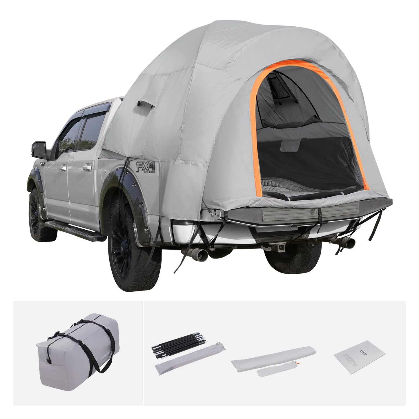 SucceBuy SUV Camping Tent With Rain Layer Carry Bag