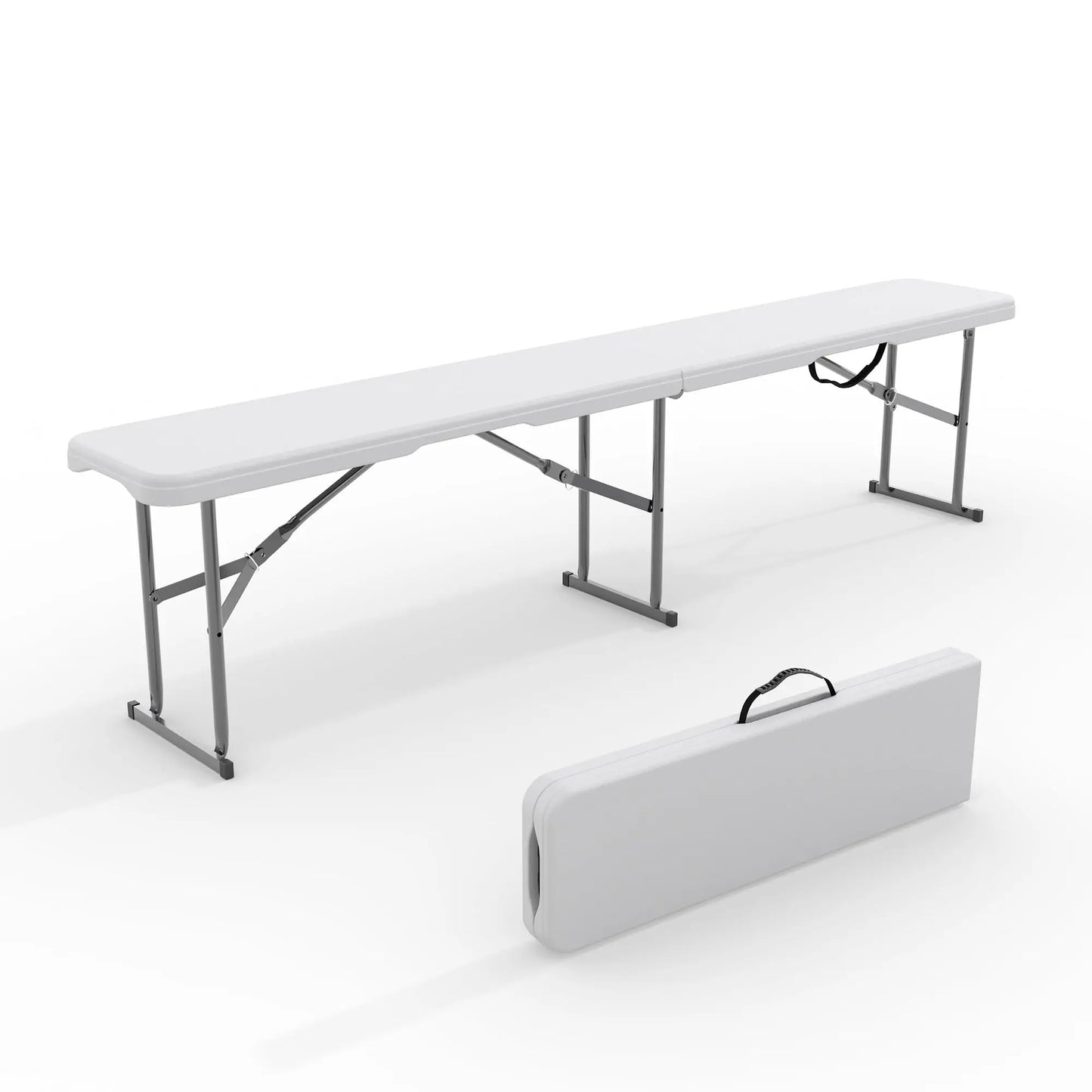 Studyset Portable Folding Bench HDPE Top With Carrying Handle Outdoor