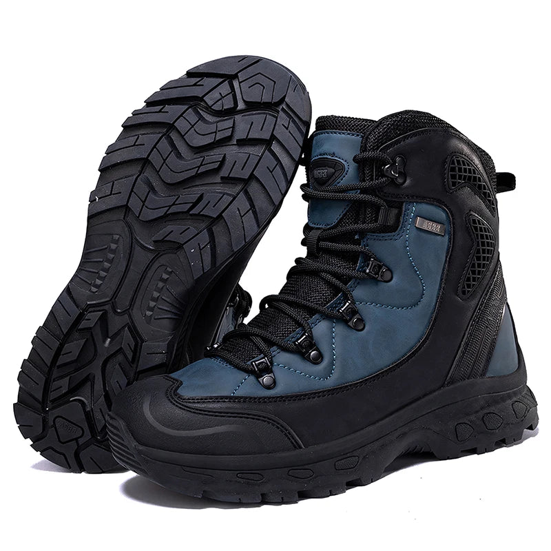 Louis Kadhr Mens Hiking Boots Waterproof Breathable Adventure Footwear
