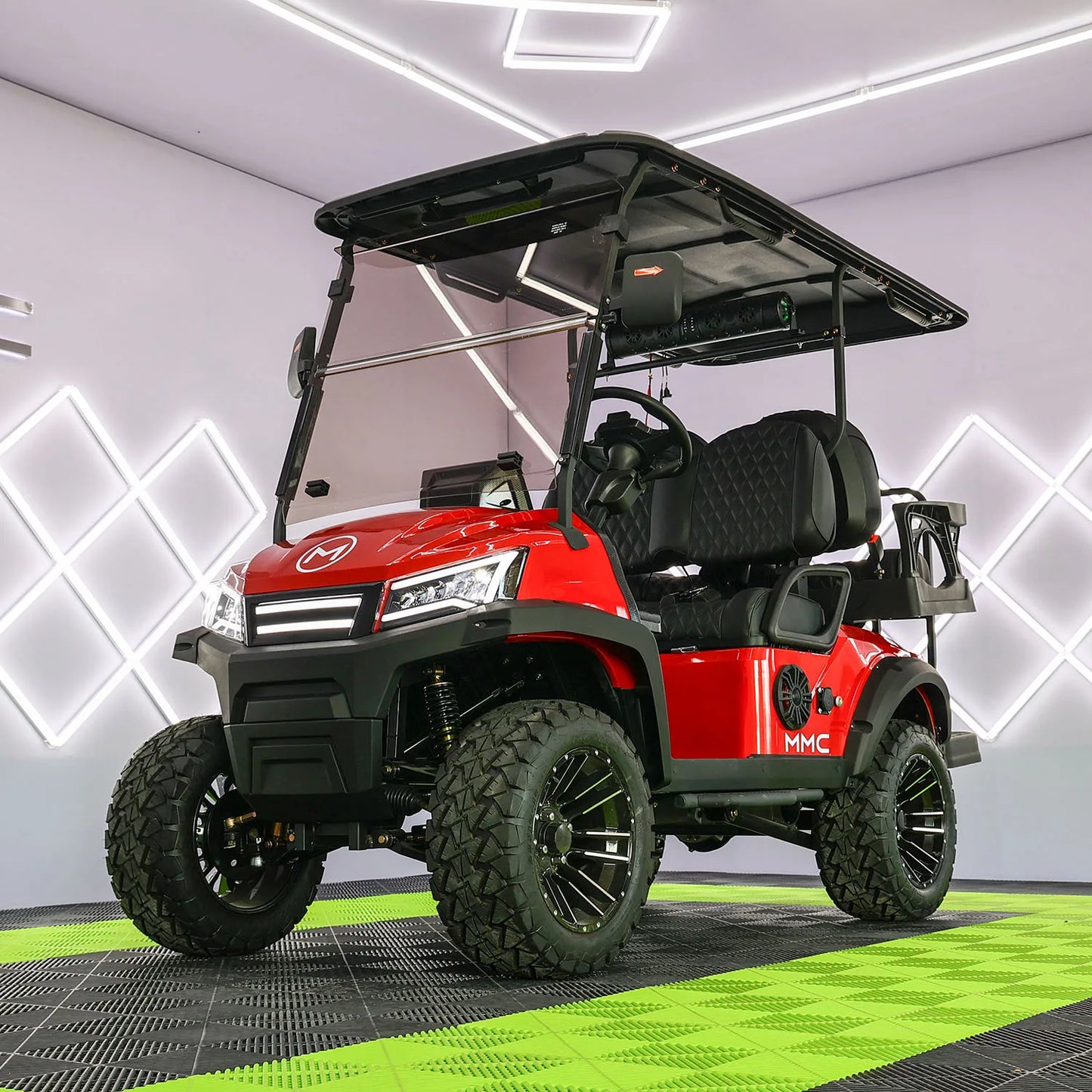 4+2 6 seater Premium Electric Golf Trolley Cart with CE Approval Golf Car for Vehicle Buggy