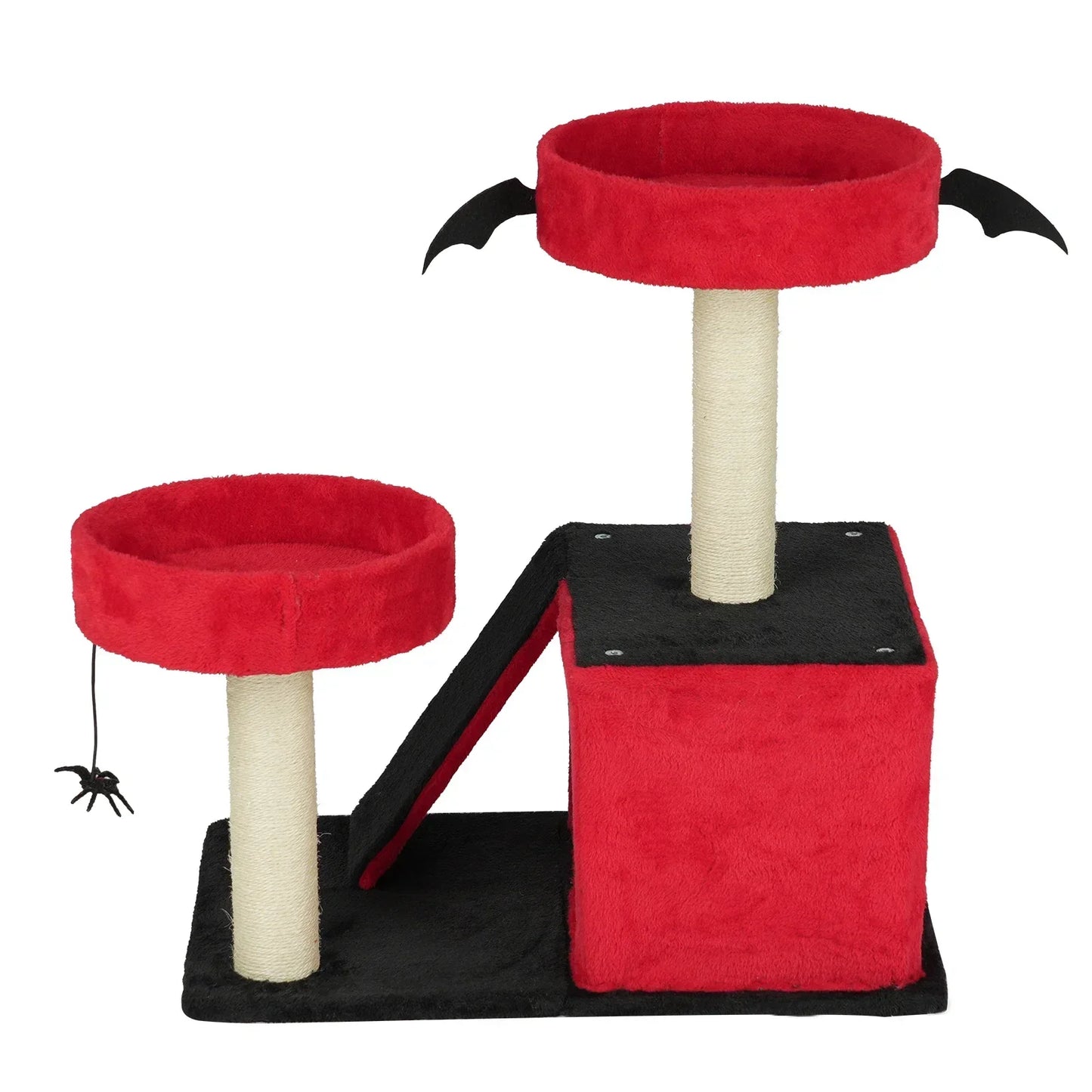 Gothic Cat Tree With Condo Perches Scratching Posts