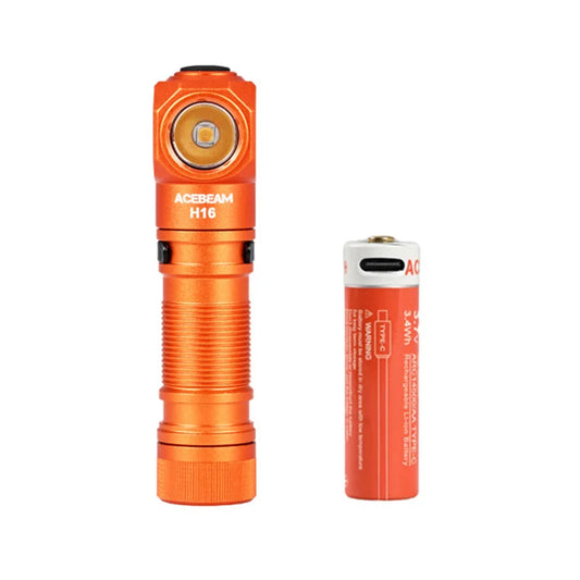 Acebeam H16 LED Right Angle Headlamp 1000 Lumens EDC Flashlight