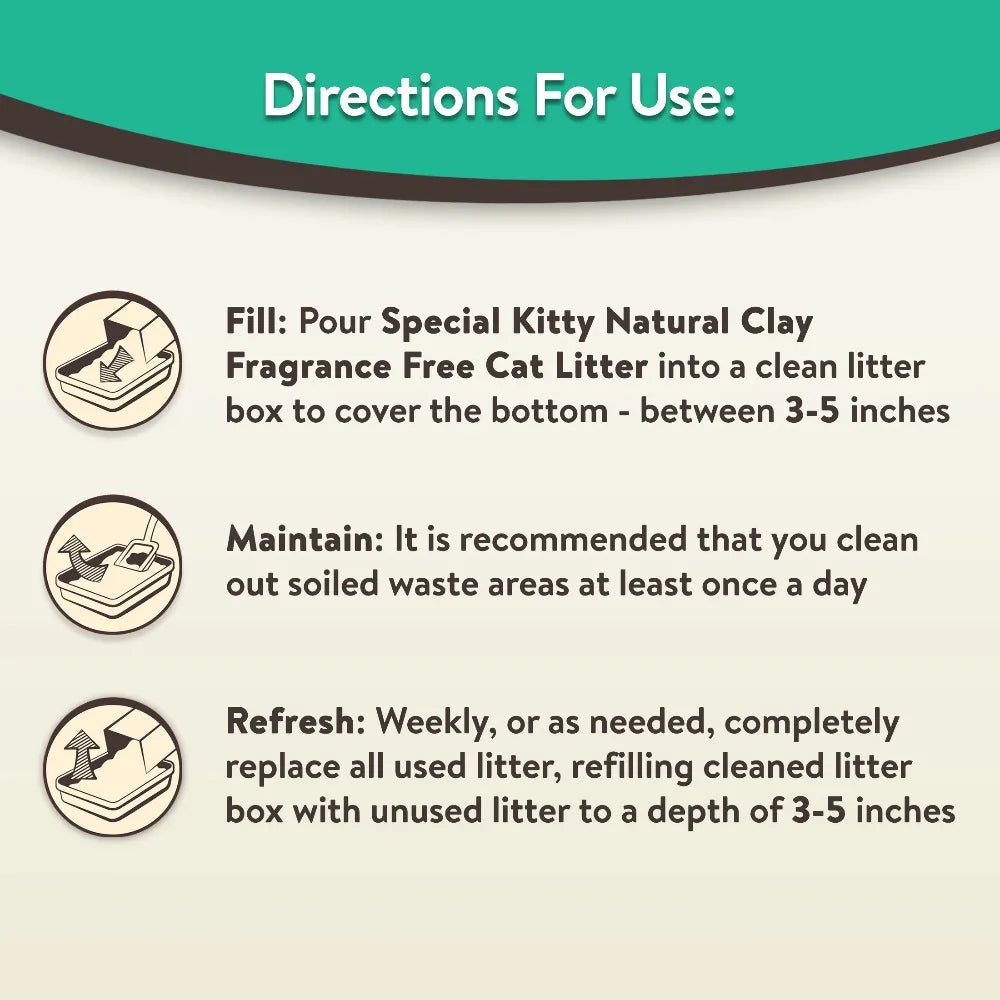 Special Kitty Scoopable Tight Clumping Cat Litter Fresh Scent