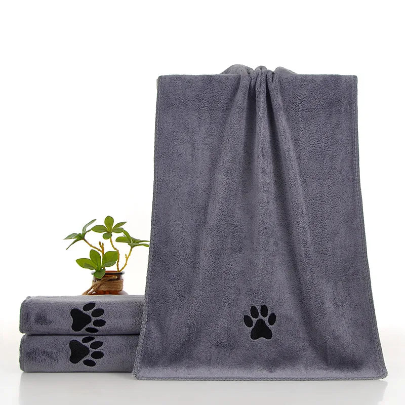 Pet Towel Ultra Absorbent Microfiber For Dogs And Cats