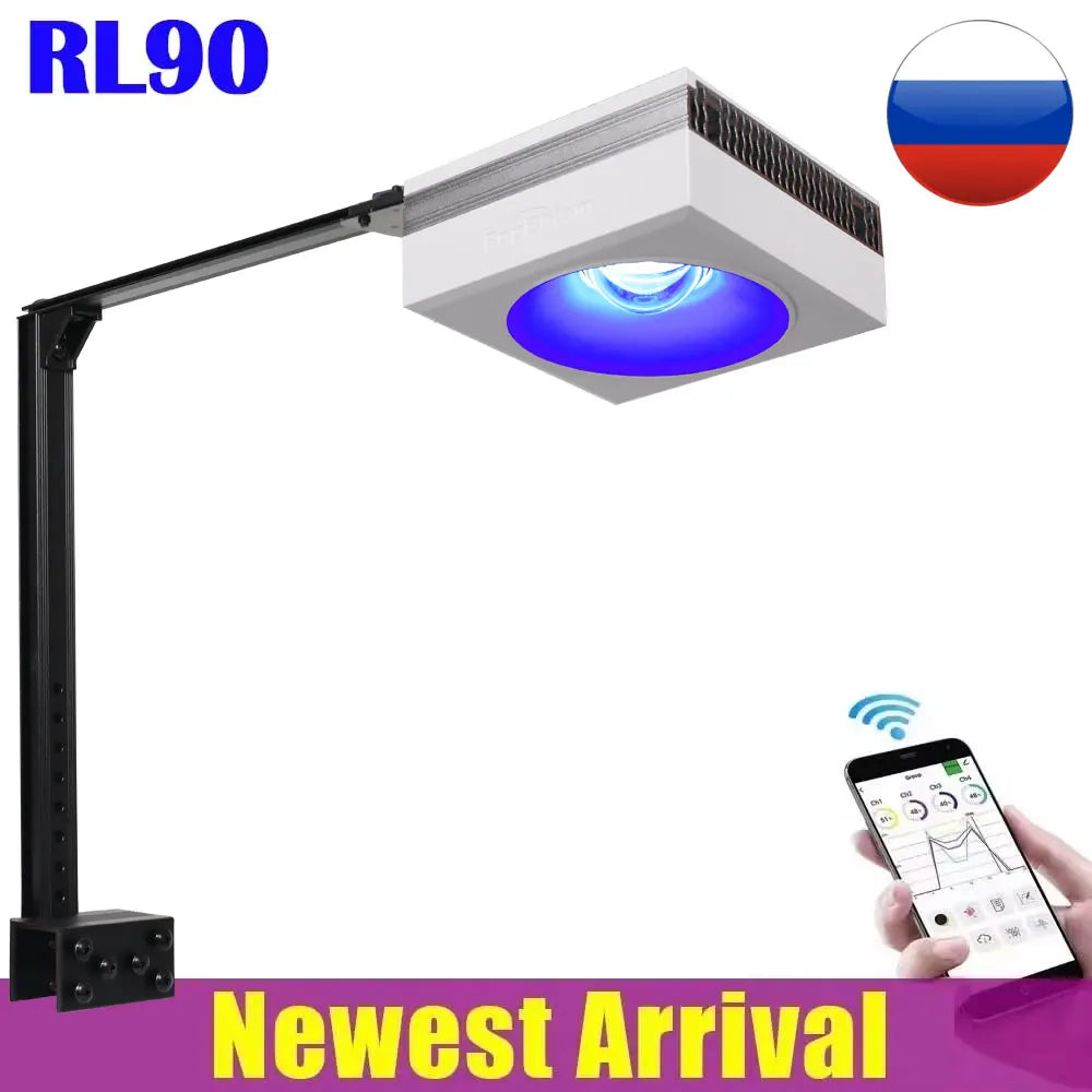 PopBloom Marine Aquarium LED Light 60W/100W For Reef Tanks