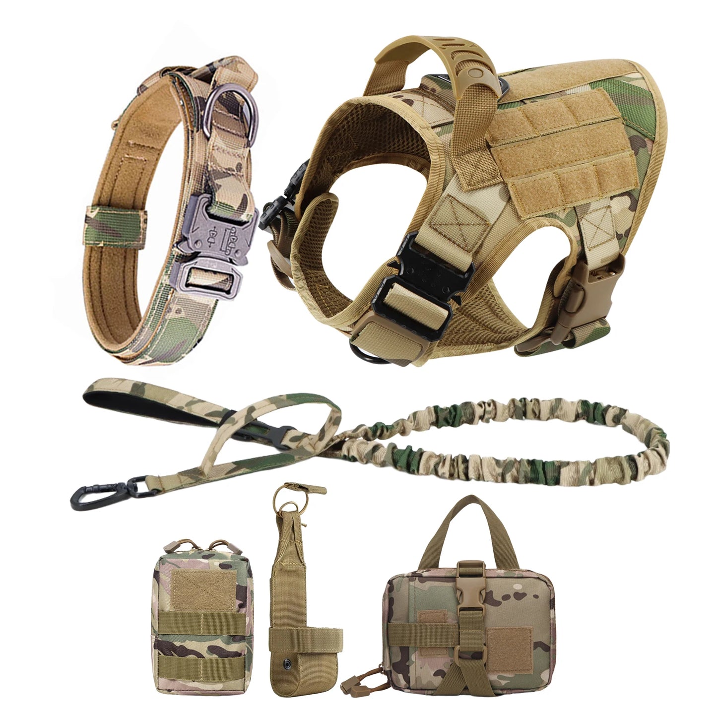 PETRAVELCN Large Dog Harness And Leash Set Vest For Training