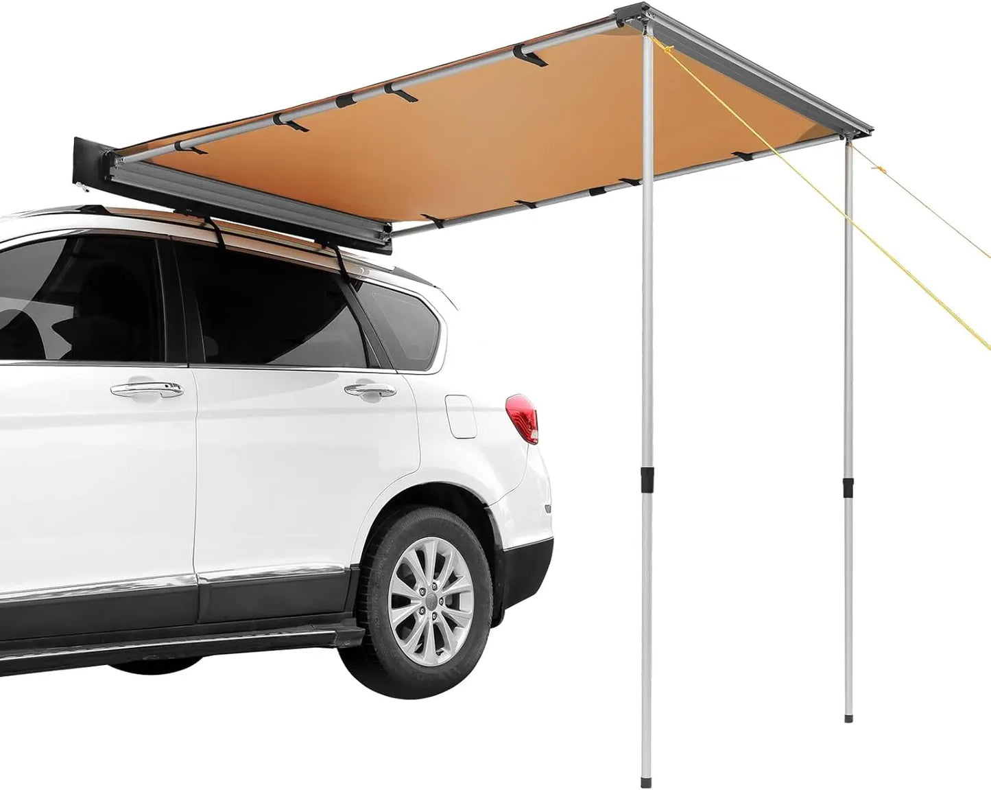 Retractable SUV Awning With UV50 Plus Waterproof Storage Easy Setup