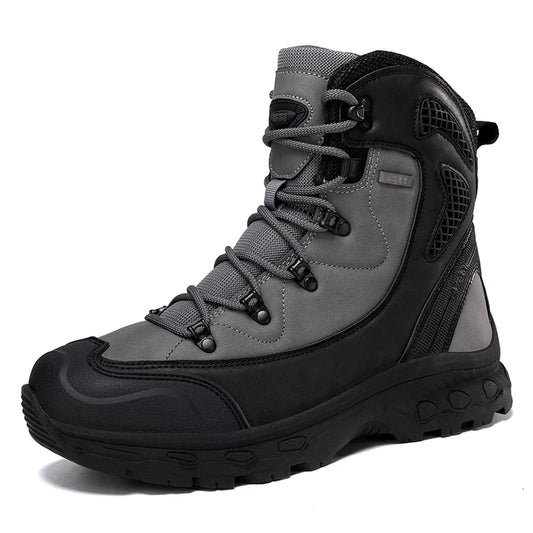 Louis Kadhr Mens Hiking Boots Waterproof Breathable Adventure Footwear