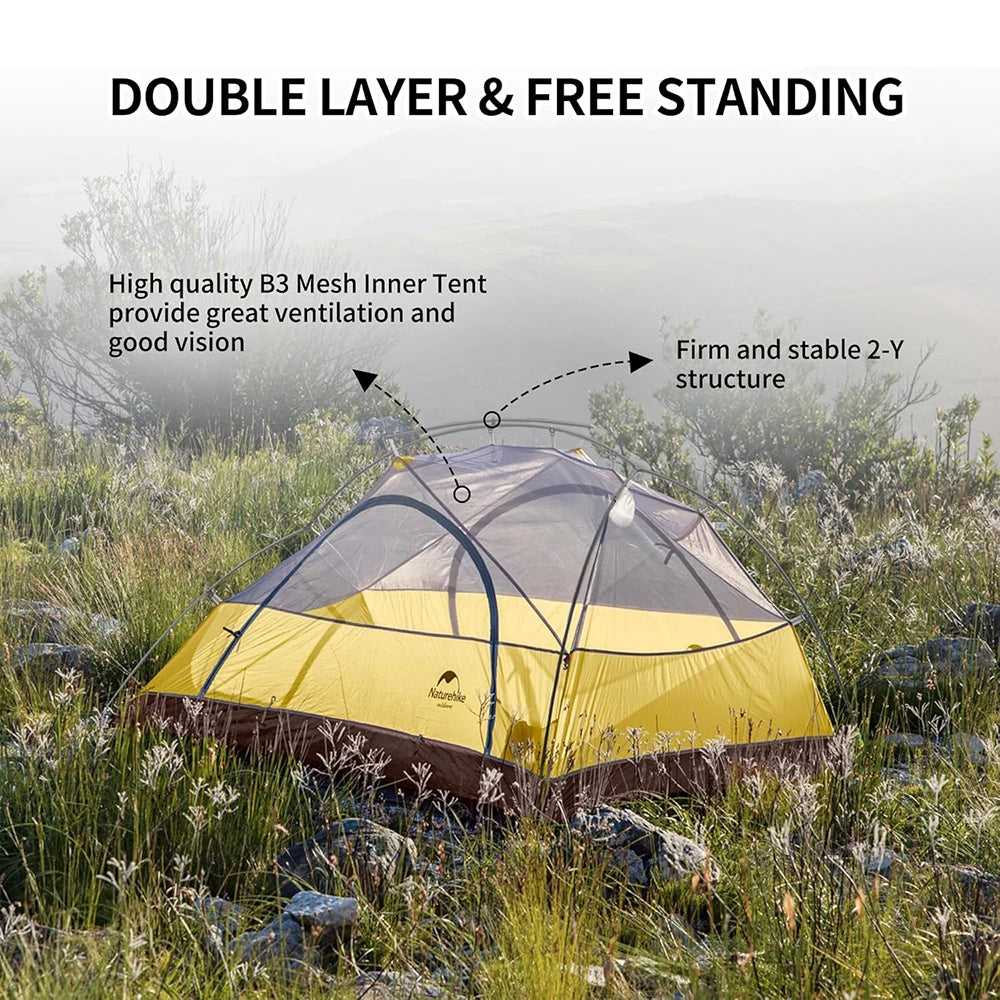 Naturehike Ultralight Waterproof Four Season Camping Tent