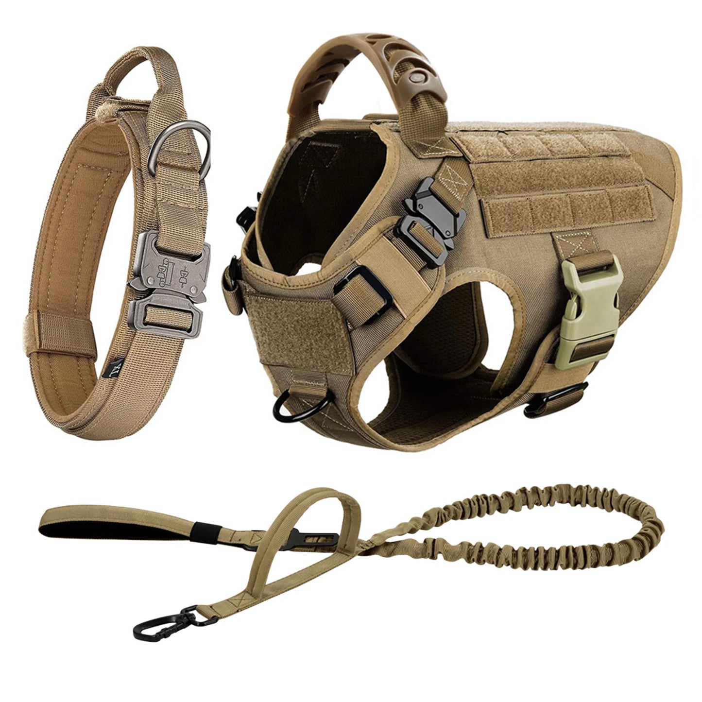 PETRAVELCN Large Dog Harness And Leash Set Vest For Training