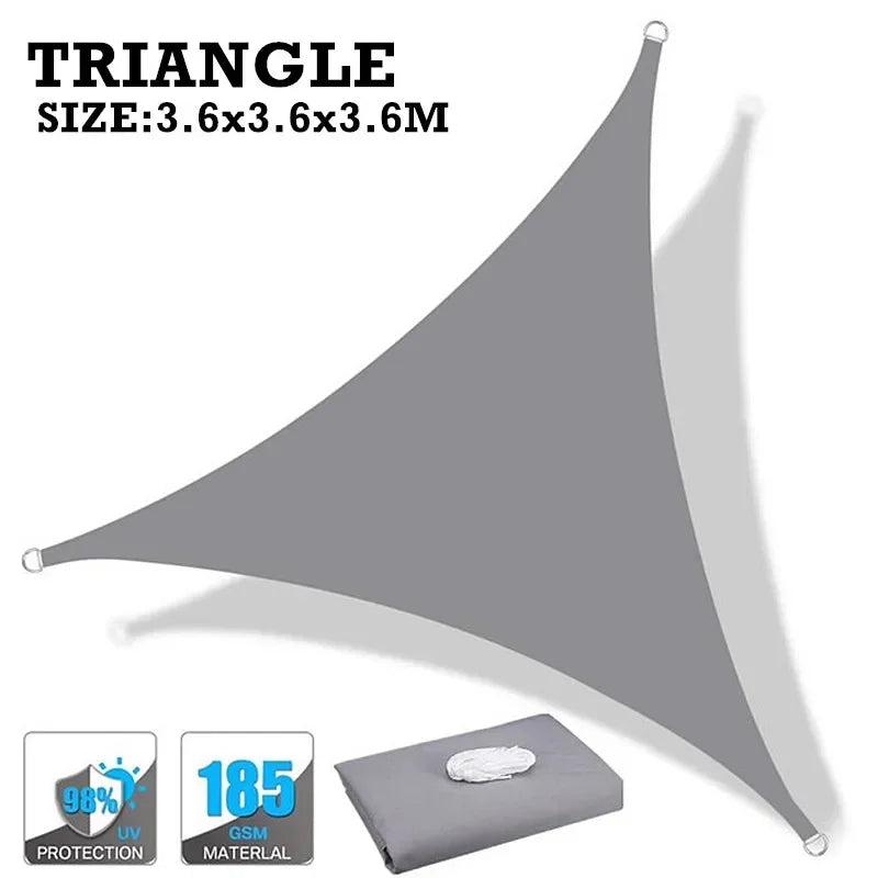 Waterproof Sunshade Sail For Outdoor Patio Pool Garden Shade