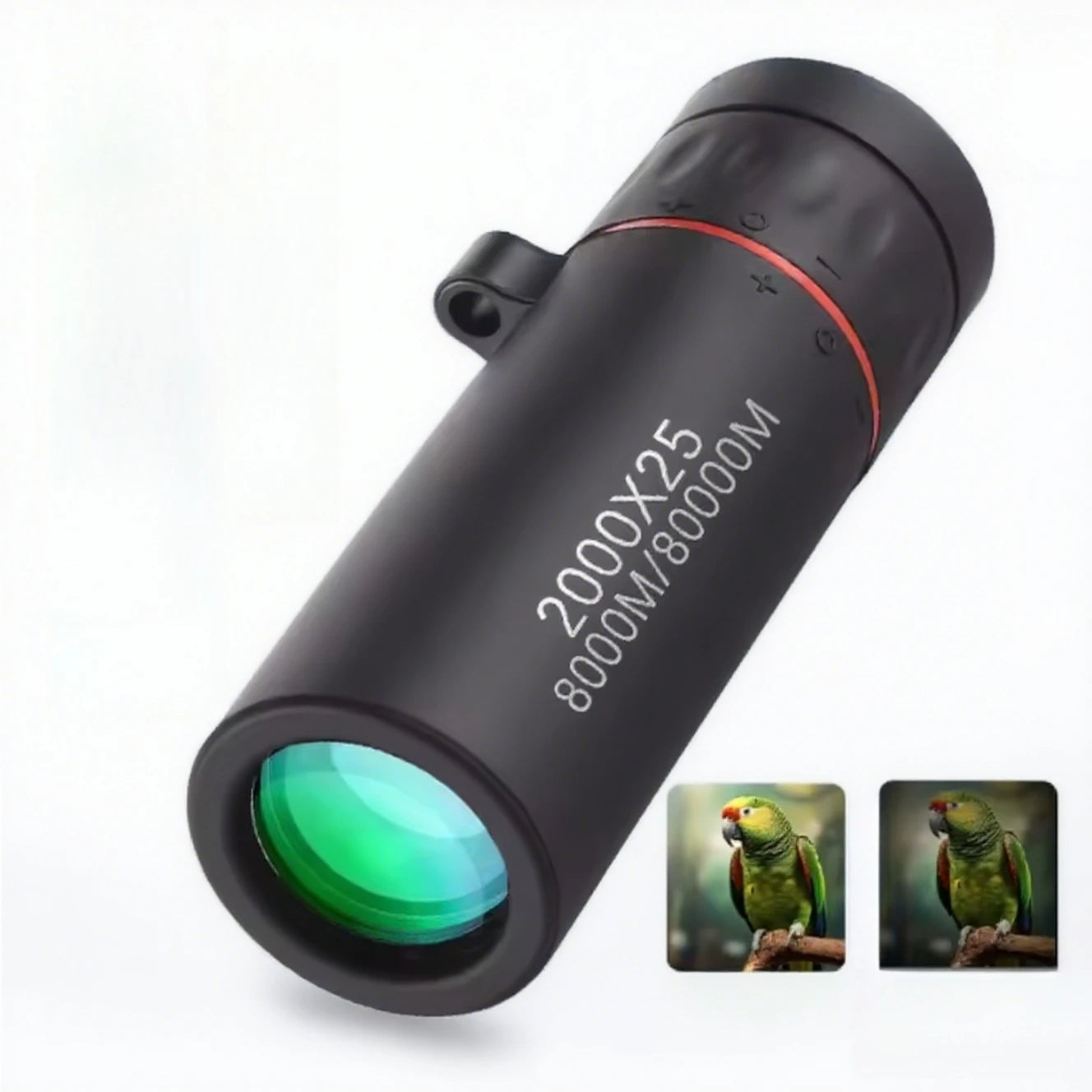 Portable Eight To Ten Power Binoculars Outdoor Travel Telescope