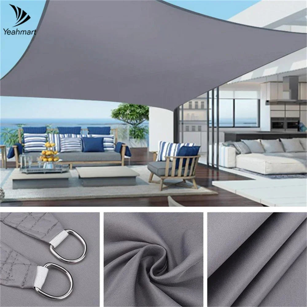 Waterproof Sunshade Sail For Outdoor Patio Pool Garden Shade