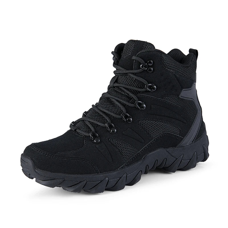 PHERON CN Upgraded Combat Training Boots For Outdoors Hiking Shoes Men