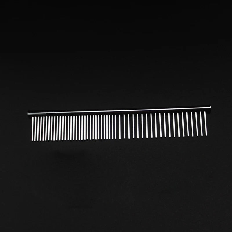 Stainless Steel Dog Comb For Long Thick Hair Grooming