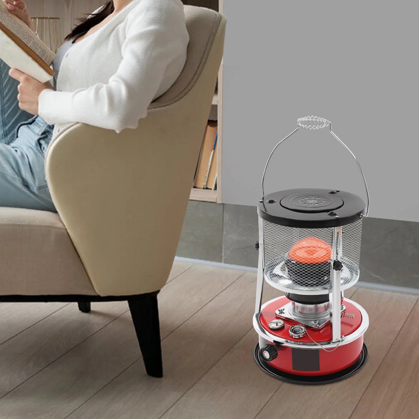NONED 8000 BTU Kerosene Space Heater