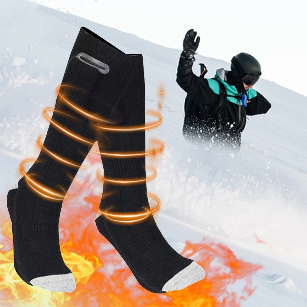 Electric Heated Socks With 3 Modes Battery Powered Foot Warmer