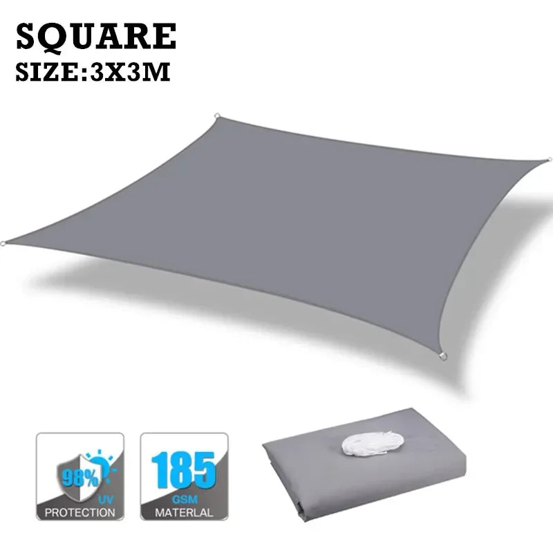 Waterproof Sunshade Sail For Outdoor Patio Pool Garden Shade