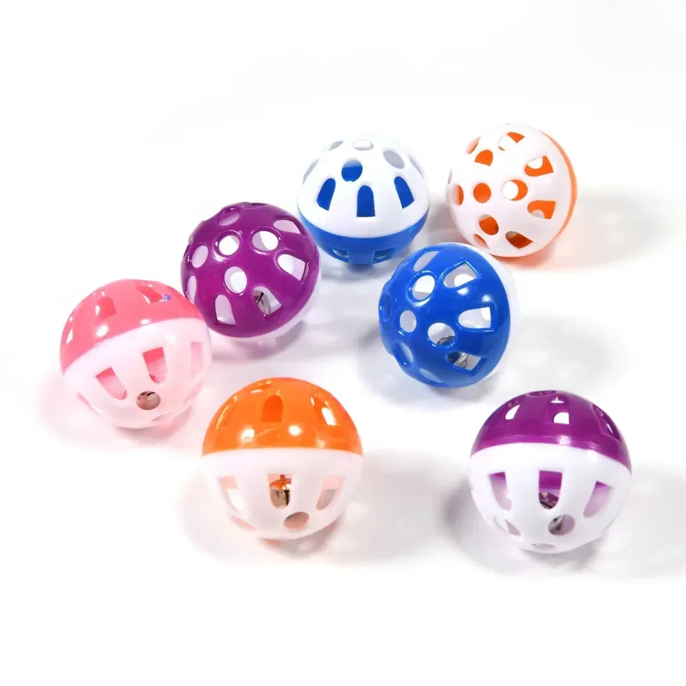 Parrot Toy Bell Ball Rolling Hollow For Parakeet Cockatiel Birds
