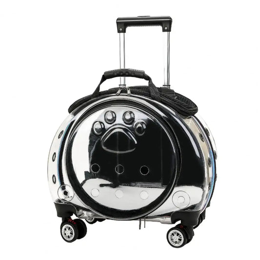 Pet Trolley Case With Ventilation Holes For Cats Travel