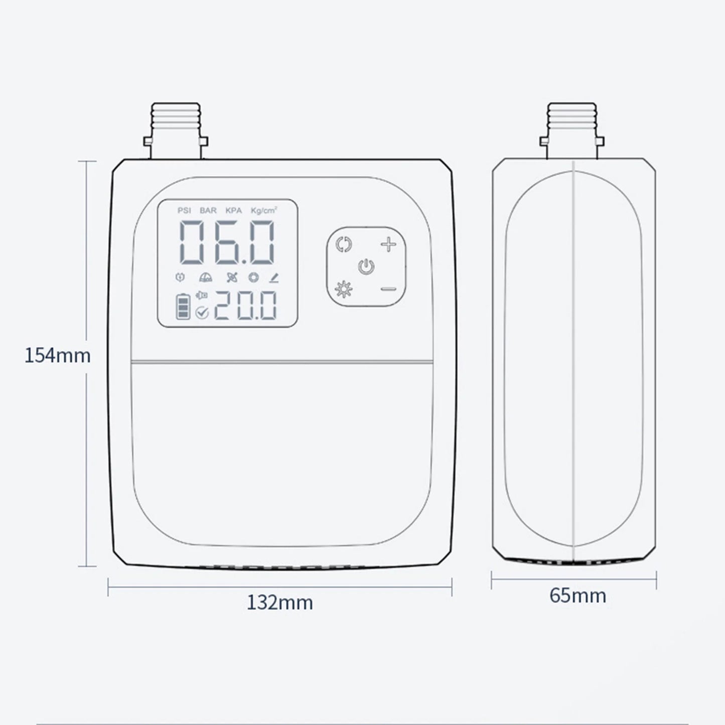 SUP Air Pump Rechargeable SUP Pump Portable Electric Pump for Inflatable Stand Up Paddle Board Kayaks Boats