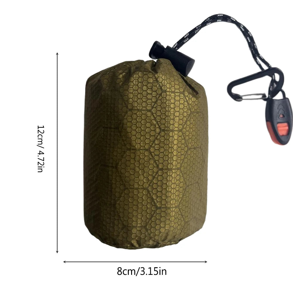 Emergency Sleeping Bag Portable Survival Blanket Bivy Sack For Camping