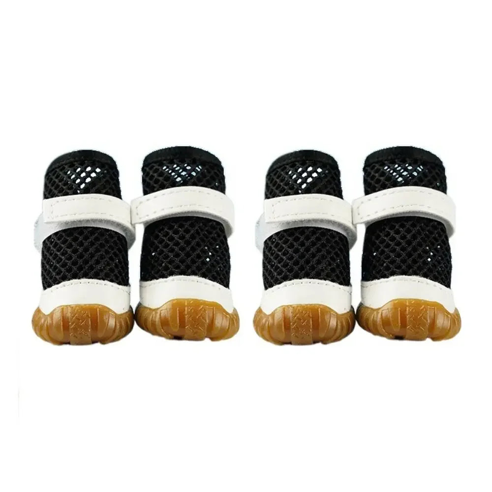 Breathable Net Dog Shoes Outdoor Anti Slip For Small Dogs