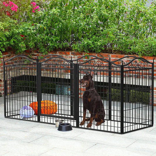 BINGOPAW Dog Playpen Heavy Duty Indoor Outdoor