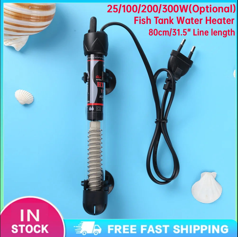 Shunmaii Adjustable Aquarium Heater Rod Waterproof Temperature Control