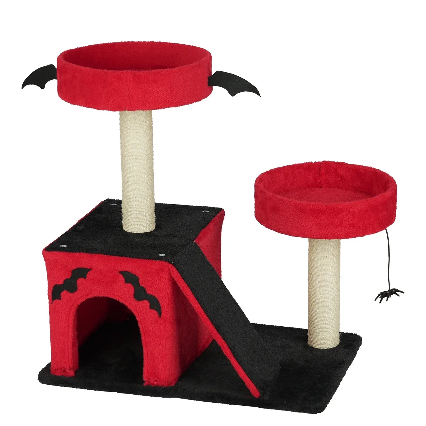 Gothic Cat Tree With Condo Perches Scratching Posts