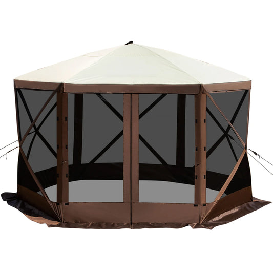 SucceBuy Pop Up Camping Gazebo Shelter For Outdoor Use