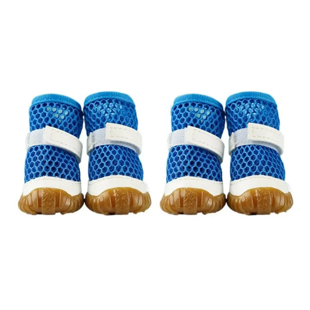 Breathable Net Dog Shoes Outdoor Anti Slip For Small Dogs