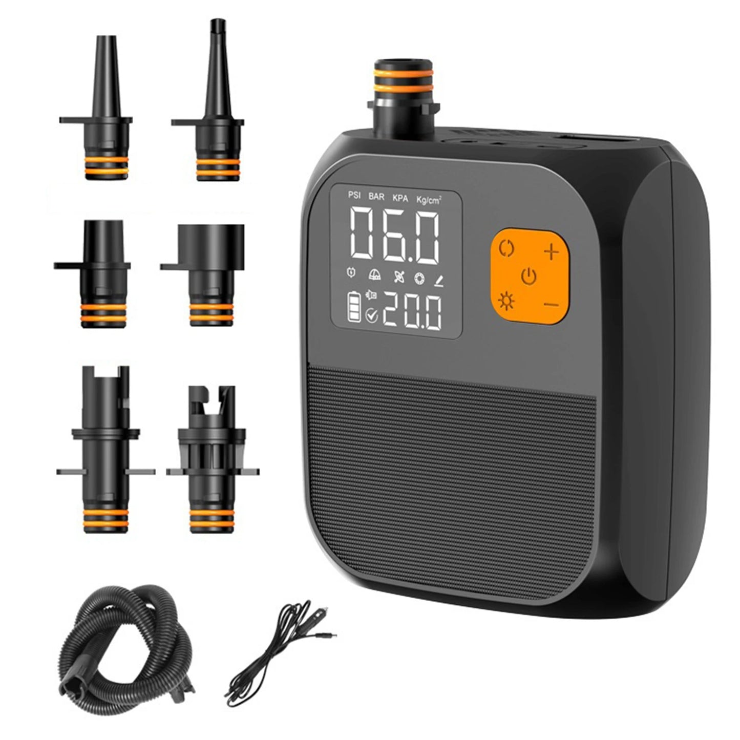 SUP Air Pump Rechargeable SUP Pump Portable Electric Pump for Inflatable Stand Up Paddle Board Kayaks Boats