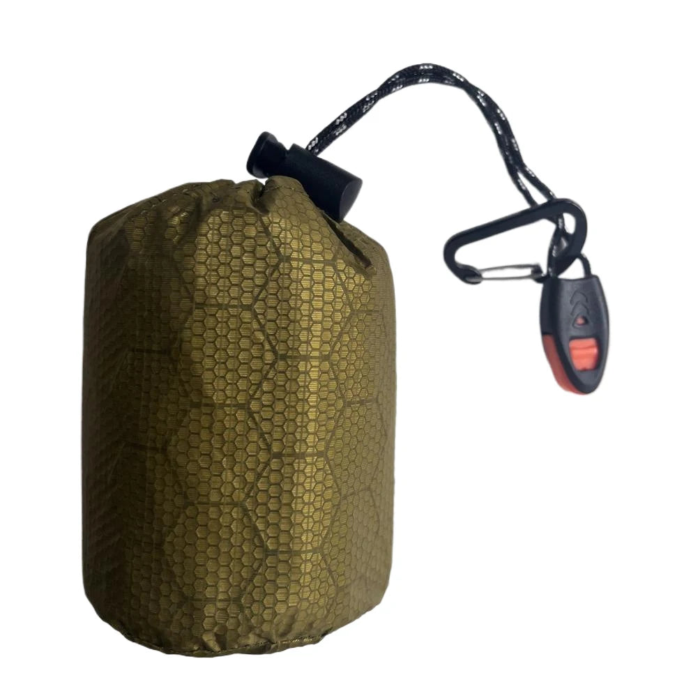 Emergency Sleeping Bag Portable Survival Blanket Bivy Sack For Camping