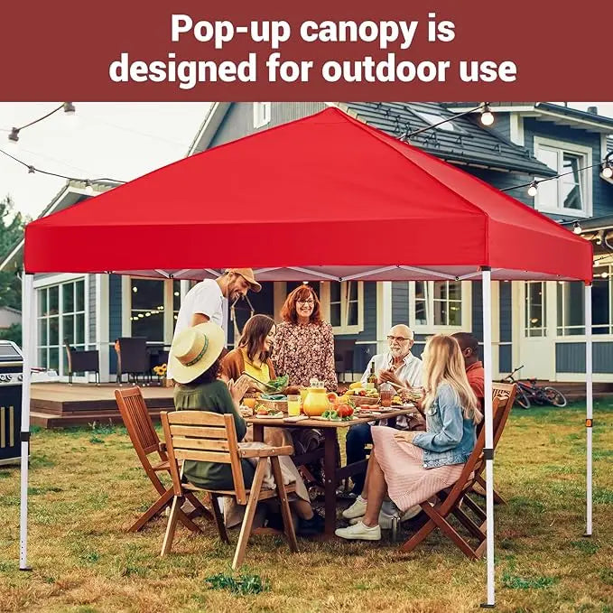 HiMISS Easy Pop Up Canopy Tent With Mesh Netting Waterproof