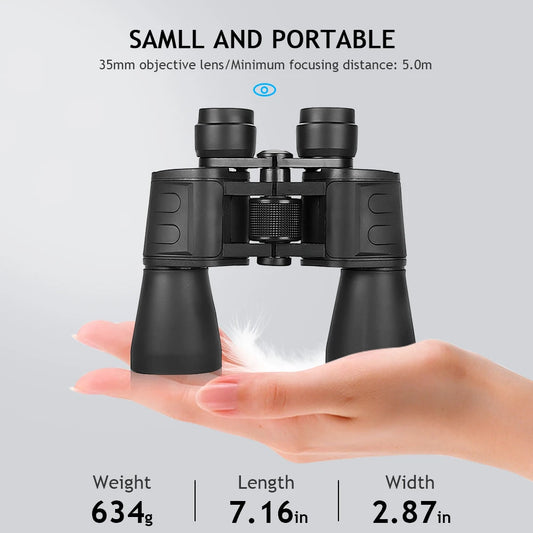 Professional 180x Binoculars With BAK4 Prism Waterproof