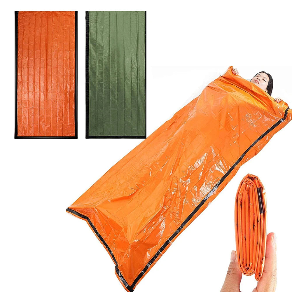 Shunmaii Portable Waterproof Emergency Survival Sleeping Bag Bivy Sack